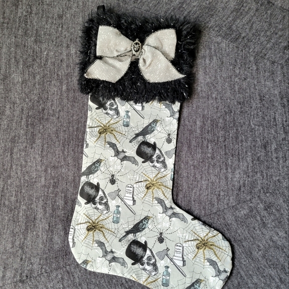 Gothic Xmas Stocking - Picture 2 of 5